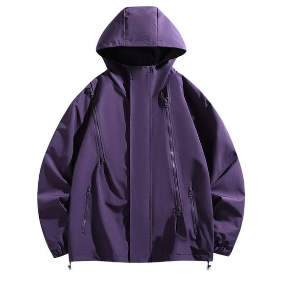 Npasoilc Rain Jacket For Women Lightweight Waterproof Hooded Raincoat Cycling Bike Jacket Outdoor Active Pocket Windbreaker Trench Coats Travel Jacket