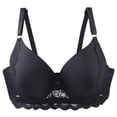 thumbnail image 1 of Npasoilc Seamless Lace Sports Bra for Women Push Up Breathable Comfortable Full Bust Support Base Tank Tops Casual Underwear, 1 of 4