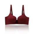 thumbnail image 1 of Npasoilc Seamless Wireless Push-Up Bras for Women Small Chest Enhancer Lifting Anti-Sagging Side Coverage Comfortable Breathable Full Coverage Daily Wear Lingerie, 1 of 2