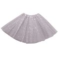 thumbnail image 1 of Npasoilc Skirt for Women Star Sequin Gauze Puffy Adult Dancing Party Half Skirt, 1 of 3