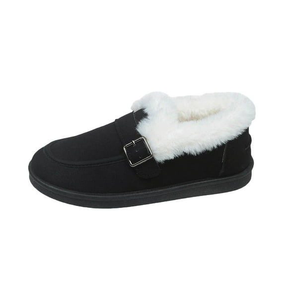 Npasoilc Snow Boots for Women,Winter Boots,Ankle Boots and Fluff Boots With Fleece,Fur Lined Short Boots