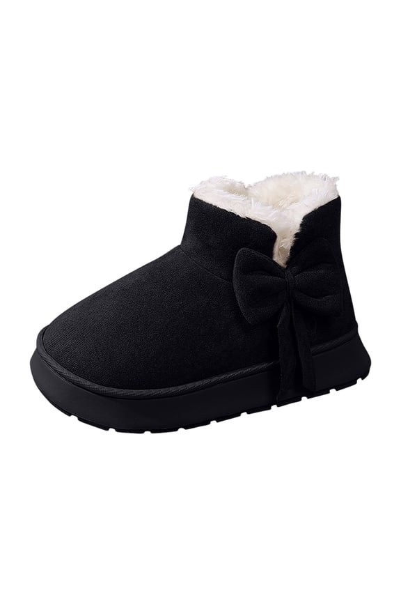 Snow Boots for Women,Winter Boots,Ankle Boots and Fluff Boots With Fleece,Fur Lined Short Boots