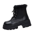 thumbnail image 1 of Npasoilc Snow Boots for Women,Winter Boots,Ankle Boots and Fluff Boots With Fleece,Fur Lined Short Boots, 1 of 9