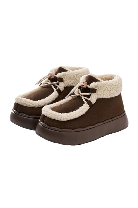 Snow Boots for Women,Winter Boots,Ankle Boots and Fluff Boots With Fleece,Fur Lined Short Boots