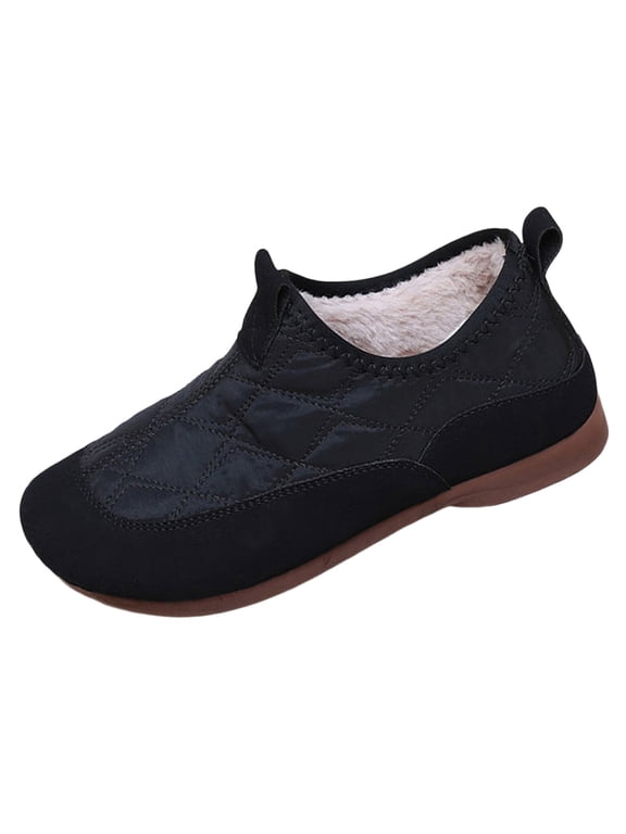 Snow Boots for Women,Winter Boots,Ankle Boots and Fluff Boots With Fleece,Fur Lined Short Boots