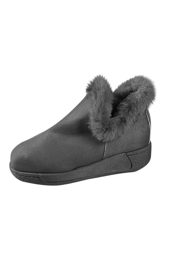 Snow Boots for Women,Winter Boots,Ankle Boots and Fluff Boots With Fleece,Fur Lined Short Boots