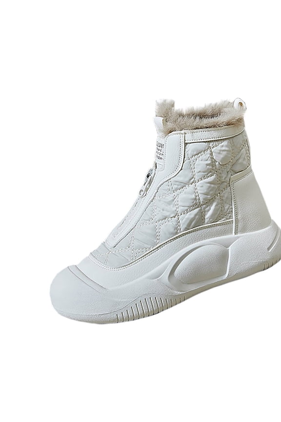 Snow Boots for Women,Winter Boots,Ankle Boots and Fluff Boots With Fleece,Fur Lined Short Boots