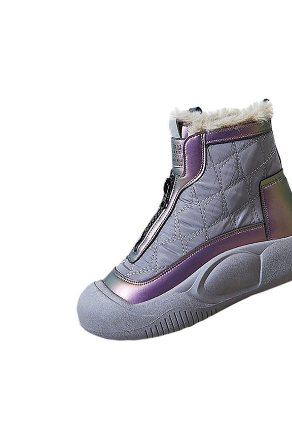 Snow Boots for Women,Winter Boots,Ankle Boots and Fluff Boots With Fleece,Fur Lined Short Boots