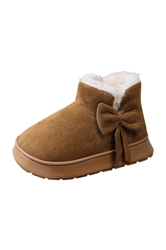 Snow Boots for Women,Winter Boots,Ankle Boots and Fluff Boots With Fleece,Fur Lined Short Boots