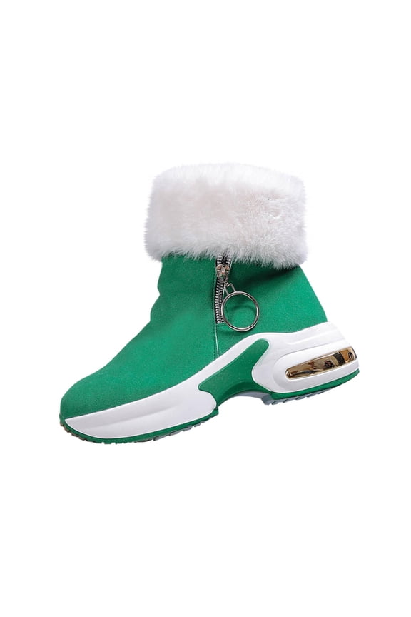 Snow Boots for Women,Winter Boots,Ankle Boots and Fluff Boots With Fleece,Fur Lined Short Boots