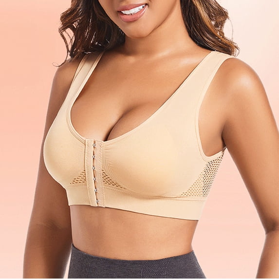 Npasoilc Sports bra for women CDG Large Cup Size Women Seamless Sports Bra Wirefree Yoga Bra With Removable Pads