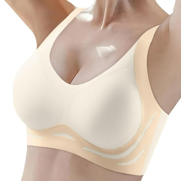 Npasoilc Sports bra no Underwire for womenWoman's Printing Large Size Sexy Fixed Cup Ventilate Sport Bras Without Steel Rim