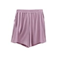thumbnail image 1 of Npasoilc Summer Loose Plus Size Shorts for Women Elastic Waist Running Shorts Casual Pajamas Shorts Home Pants with Pockets, 1 of 7