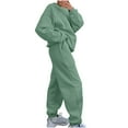 thumbnail image 1 of Npasoilc Sweatsuits For Women 2 Piece Outfits Sweatsuit Set Pullover Sweatshirts And Wide Leg Pants Lounge Tracksuits Baggy Fall Outfits Comfortable Jogger Sweatpants, 1 of 6