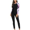 thumbnail image 1 of Npasoilc Swimsuits for Women One-Piece Long Sleeve Front Zipper Full Coverage Athletic Training Sport Bathing Suit Sunblock Beach Surfing Swimwear, 1 of 7