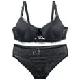 thumbnail image 1 of Npasoilc Underwire Lace Bra and Panty Set for Women Thin Breathable Lightweight Comfortable Summer Set, 1 of 8