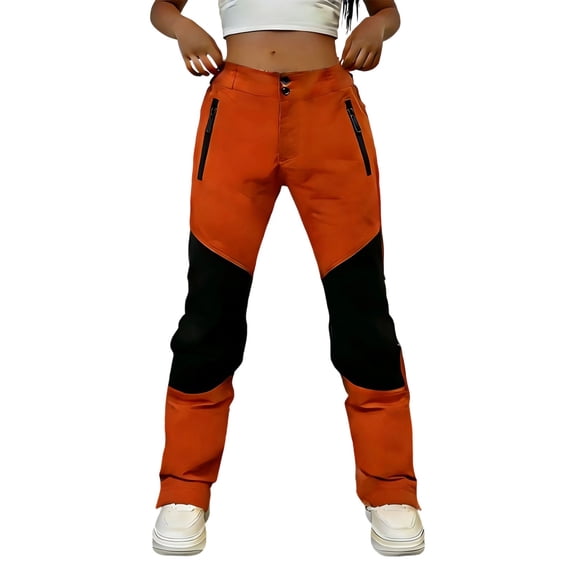 Npasoilc Waterproof Hiking Sweatpants for Women Straight Leg Casual Outdoor Trousers