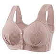 thumbnail image 1 of Npasoilc Wireless Lace Adjustable Bras for Women Thin Cup Push-Up Comfortable Soft Full Coverage Daily Wear No Underwire Lingerie, 1 of 2