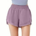 thumbnail image 1 of Npasoilc Yoga Shorts for Women Elastic Waist Mesh Shorts Breathable Seamless Athletic Running Shorts Casual Loose Gym Workout Shorts, 1 of 6