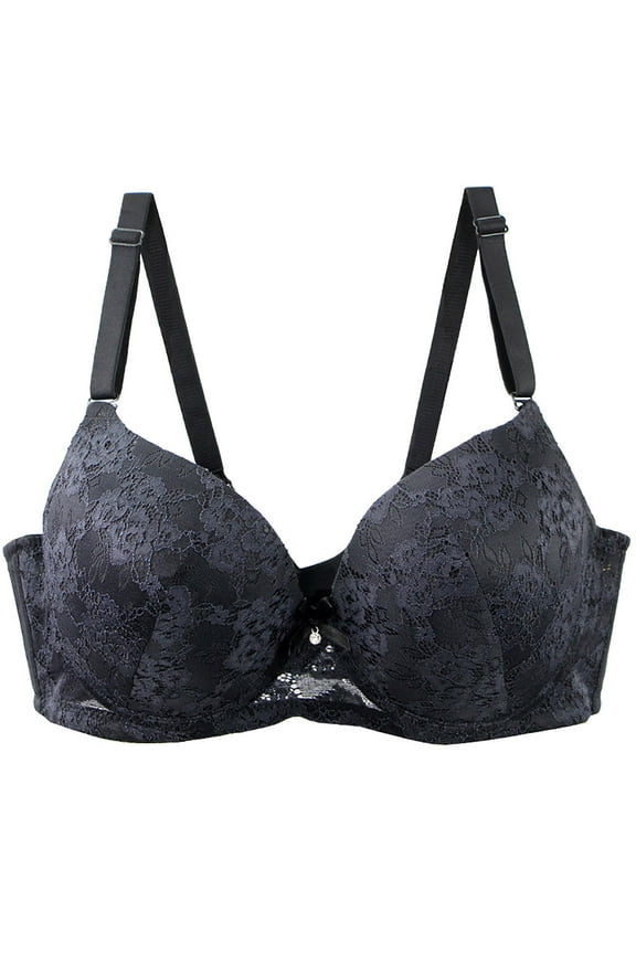 full coverage bra Underwire for womenWoman's Large Size Comfortable Breathable Bra Underwear No Rims