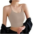 thumbnail image 1 of Npasoilc full coverage bra for womenWoman Hanging Neck Beautiful Back Suspender With Chest Pad Bra Tube Bottom Wrap., 1 of 9