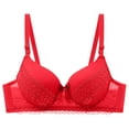 thumbnail image 1 of Npasoilc full coverage bra no Underwire for womenWomen's Daily Adjustable Underwear Gathered Thin Bra Without Steel Ring, 1 of 3