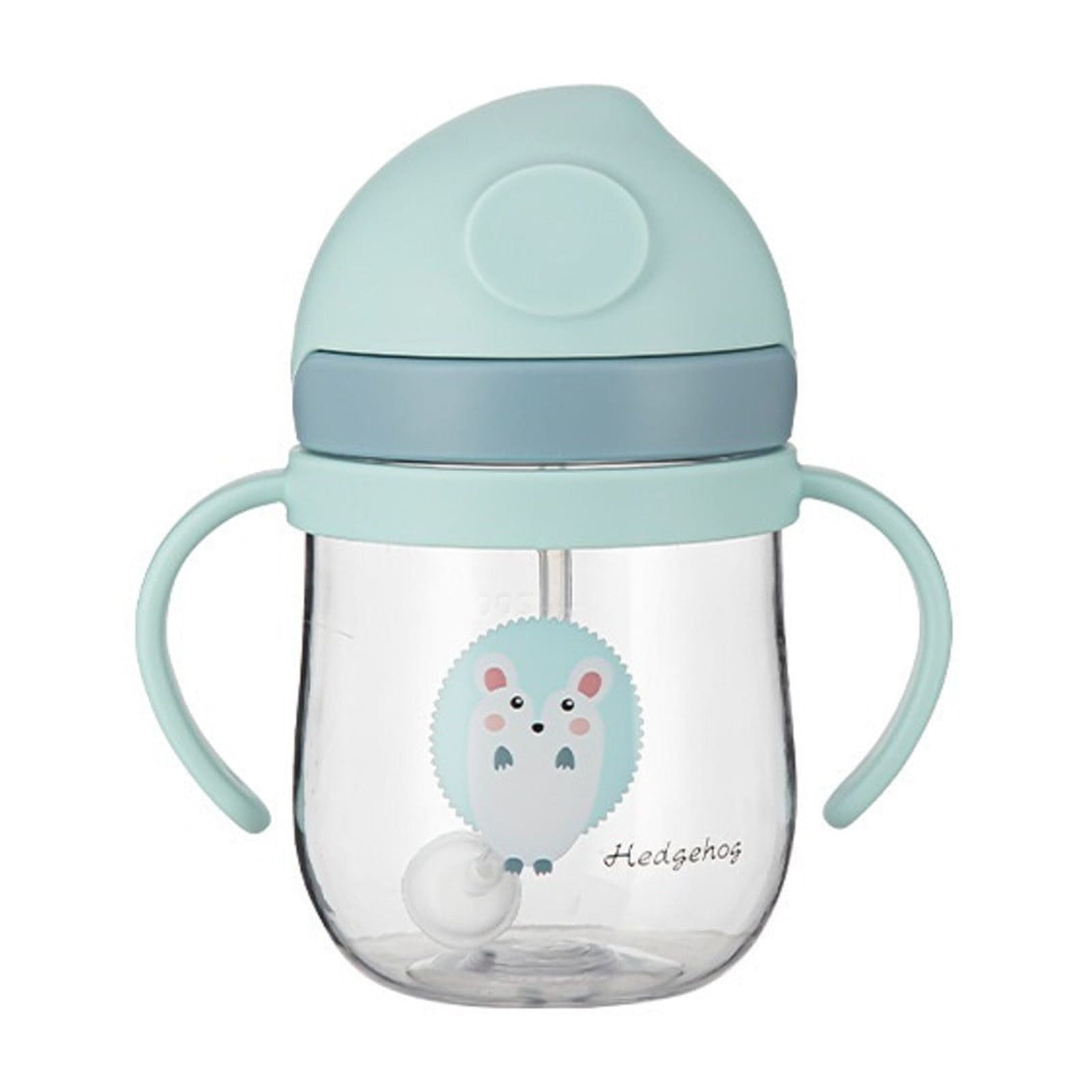 Npkgvia Glass&Bottle Baby Sippy Cup With Weighted Spill Proof Toddlers Cup With Handle