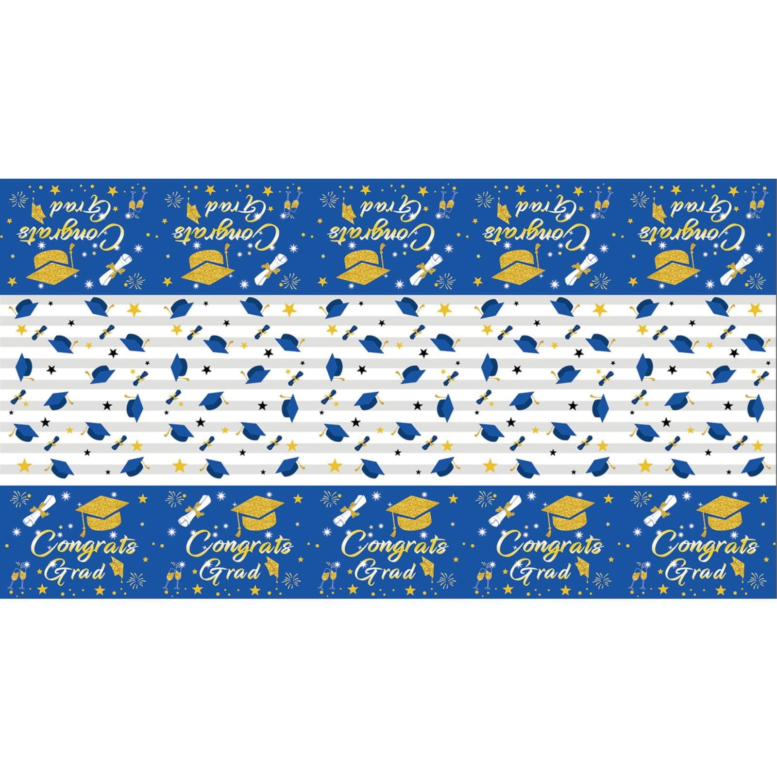 Npkgvia Table Cloth New Season Of Graduation Table Cloth Gold Adult