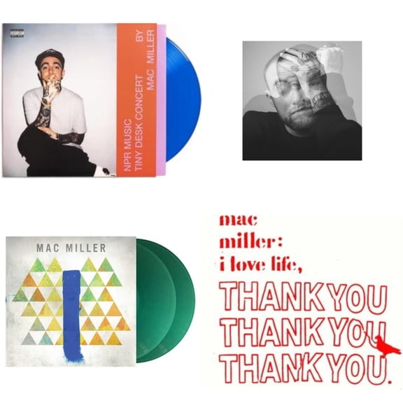 Npr Music Tiny Desk Concert(Translucent Blue LP Vinyl/B-Side Etching/Insert) & Circles (2LP/Clear Vinyl) & Blue Slide Park (Translucent Green Vinyl/2LP) & I Love Life, Thank You (Clear LP Vinyl)
