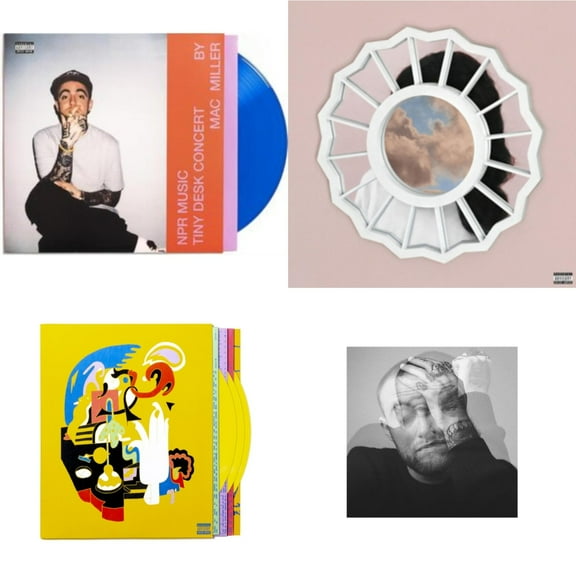 Npr Music Tiny Desk Concert(Translucent Blue LP Vinyl/B-Side Etching/Insert) & Divine Feminine (X) & Faces (3LP/Yellow Vinyl) & Circles (2LP/Clear Vinyl)