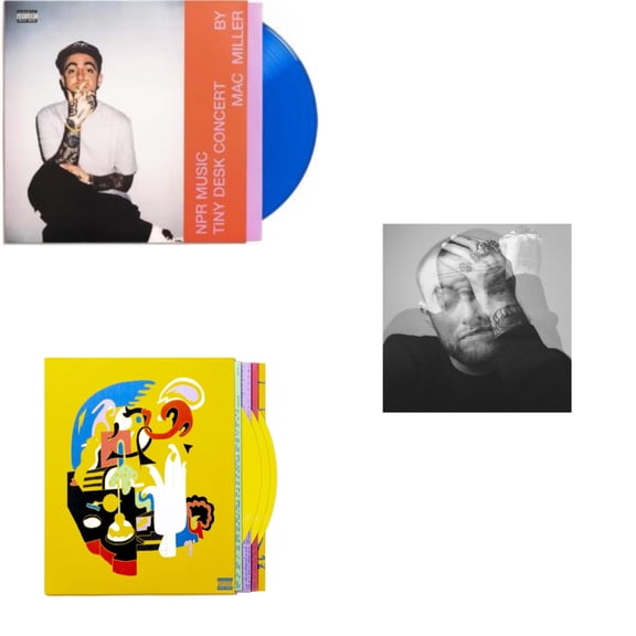 Npr Music Tiny Desk Concert(Translucent Blue LP Vinyl/B-Side Etching/Insert) & Faces (3LP/Yellow Vinyl) & Circles (2LP/Clear Vinyl)