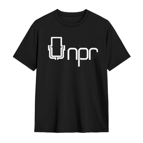 Npr Vintage T-Shirt Casual Tee For Men Women