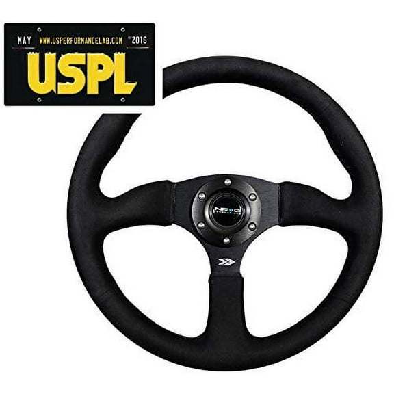 Nrg Reinforced Steering Wheel 350Mm Matt Black Spoke Rst 023Mb Sa + U.S.