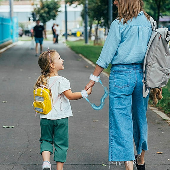 Nrmrqz 2M People Safety Leash | Anti-Lost Wrist Strap for People | Soft & Elastic Leash for Strollers,Backpack & Shopping Carts | Breathable Comfort Designs | Secure Glued Connection