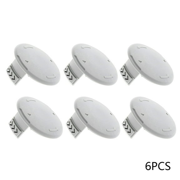Nrmrqz 6-Pack Replacement Spool for 18V 24V 40V Trimmers, Plastic Material, Compatible with P2000,P2002,P2003,P2004,P2005,P2006,RY24021,RY24200,RY40200, Easy Installation for Garden and Lawn Care