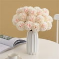 thumbnail image 1 of Nrmrqz Artificial Chrysanthemum Flower - 12.6" Realistic Silk for Home Decor | Wedding Centerpiece | Office & Party Decoration | Single Stems, 1 of 6