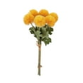 thumbnail image 1 of Nrmrqz Artificial Dandelions Flowers | Lifelike Faux Dandelions Bouquet | Set of 6 | Realistic Simulation Plastic Plant Stems | Home Office Wedding Party Indoor Decor | 15.35in | White Yellow Green, 1 of 6