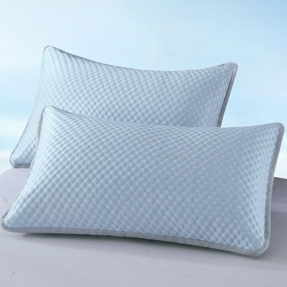 Nrmrqz Full Size Pillows Basic Moisturize-Wicking Pillow Protector 74x48cm Bedding Accessory