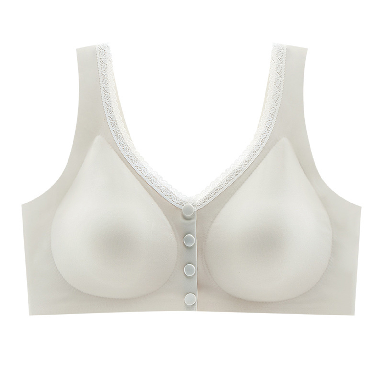 Lisbinx Women's Bras Women's Comfortable And Comfortable Adjustable ...