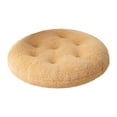 thumbnail image 1 of Nrmrqz My Pillow Queen Round Lamb Wool Chair Cushion, Soft and Comfortable, Perfect for Chairs or Stools, 1 of 6