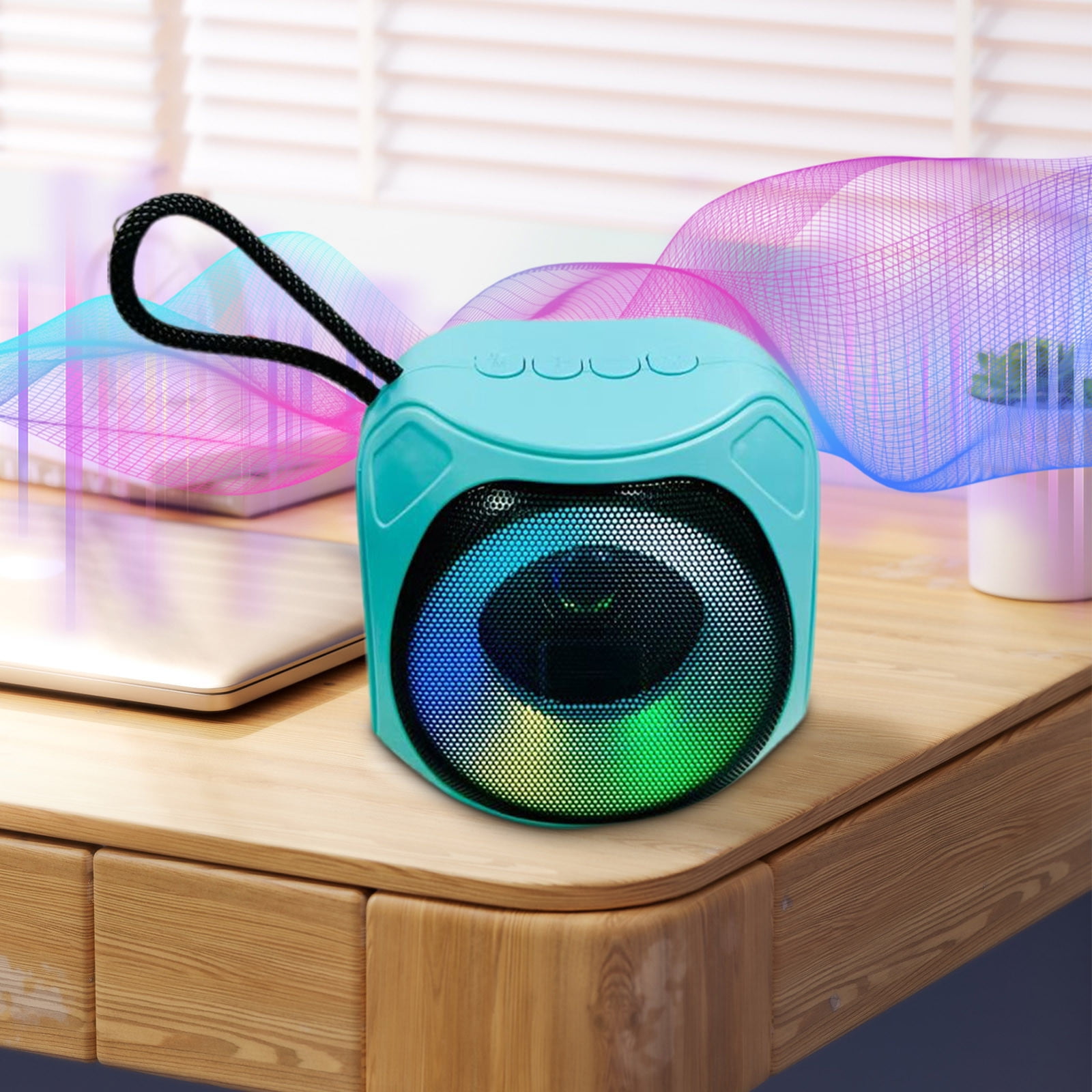 Portable speaker for beach entertainment