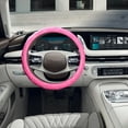 thumbnail image 1 of Nrmrqz Universal Silicone Leather Steering Wheel Cover | Non-Slip Grip | 36-40cm Diameter Fit | All-Season Car Accessory in 5 Colors, 1 of 5