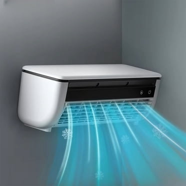 Nrmrqz Wall Mount Fan Wall-Mounted Cooling Fan with Remote, Quiet Air Circulator Fans