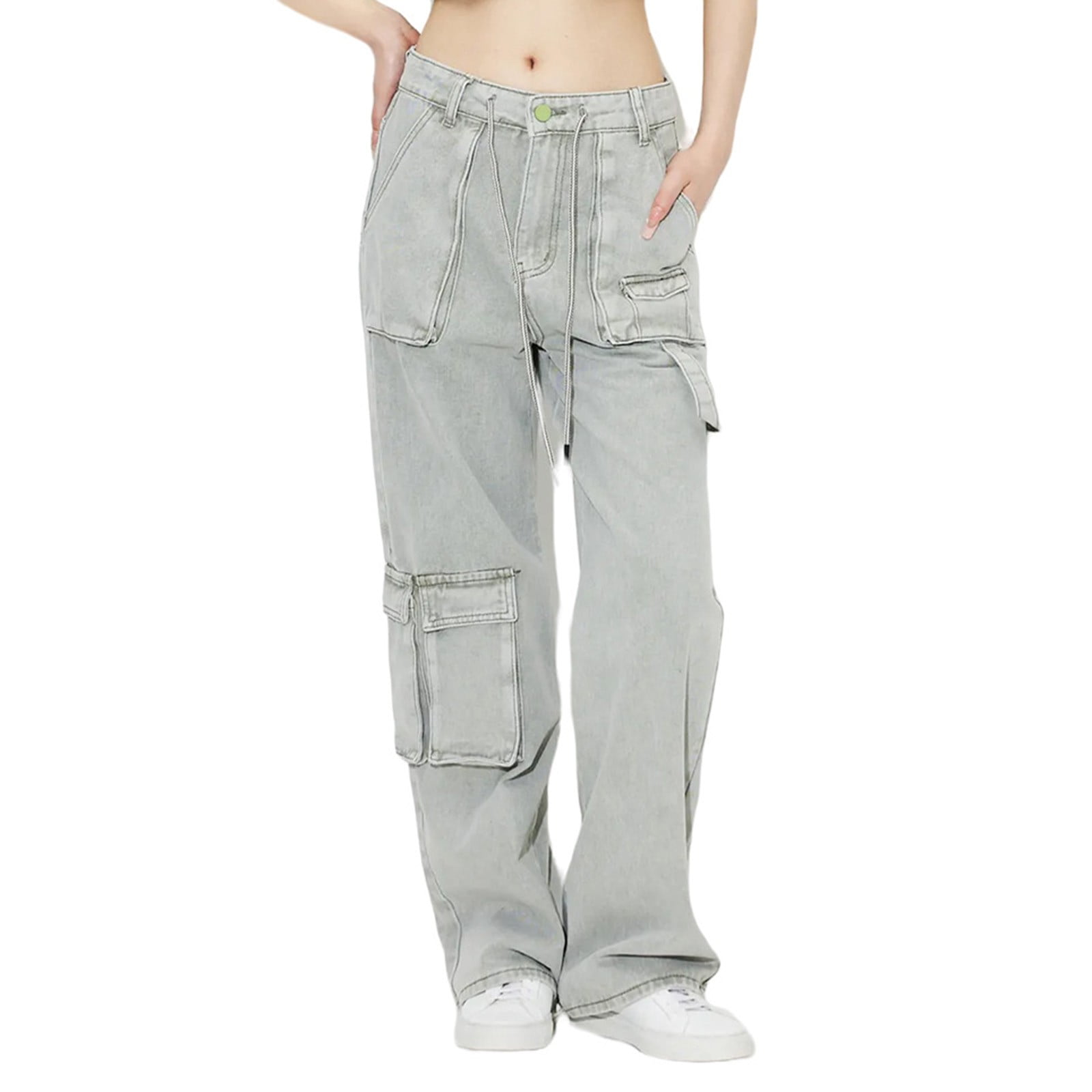 Jeans Femme Hype - Taille 3 Junior - Skinny Délavé Et Déchiré - Bleu