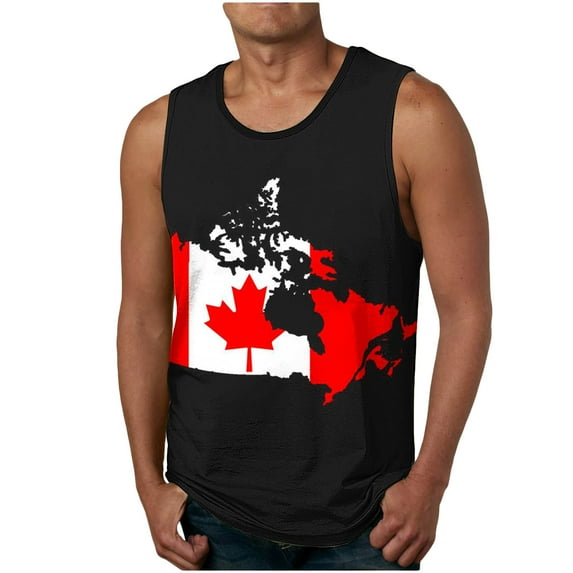 Nrmvnmi 4th of July Shirts Mens Muscle Tank Top 1776 Sleeveless Graphic Gym Workout American Flag Shirt Independence Day