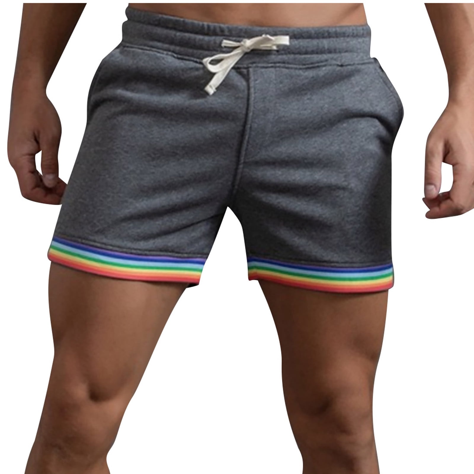 Nrmvnmi Athletic Gym Mens Shorts Workout Black Quick Dry Basketball