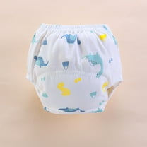 Nrmvnmi Baby Boys Girls Diaper Underwear Cute Dinosaur Print Waterproof Training Underwear Breathable Mesh Underwear Washable Underwear