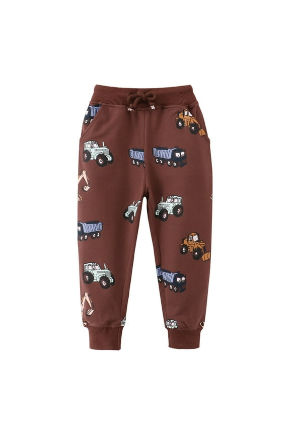 Baby Knit Jogger Pants, Baby Sweatpants, 100% Organic Cotton Infant Bottoms