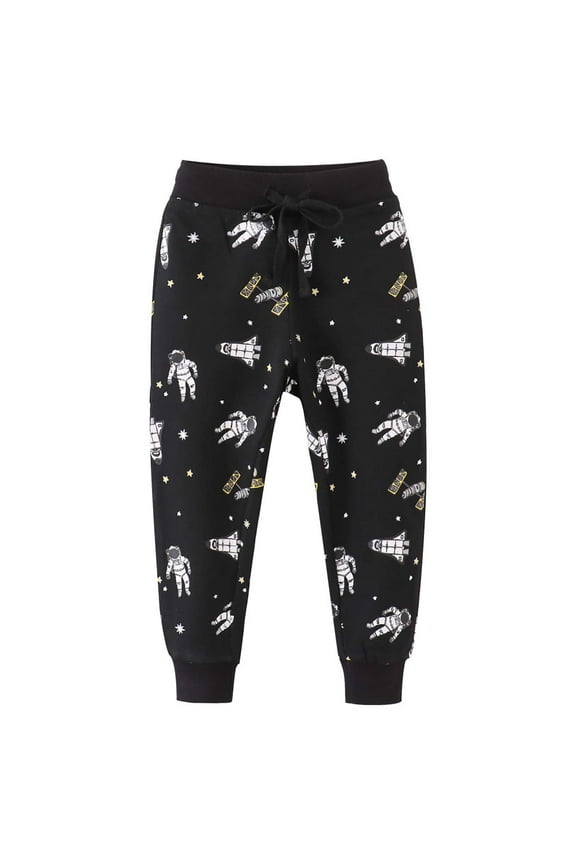 Baby Knit Jogger Pants, Baby Sweatpants, 100% Organic Cotton Infant Bottoms