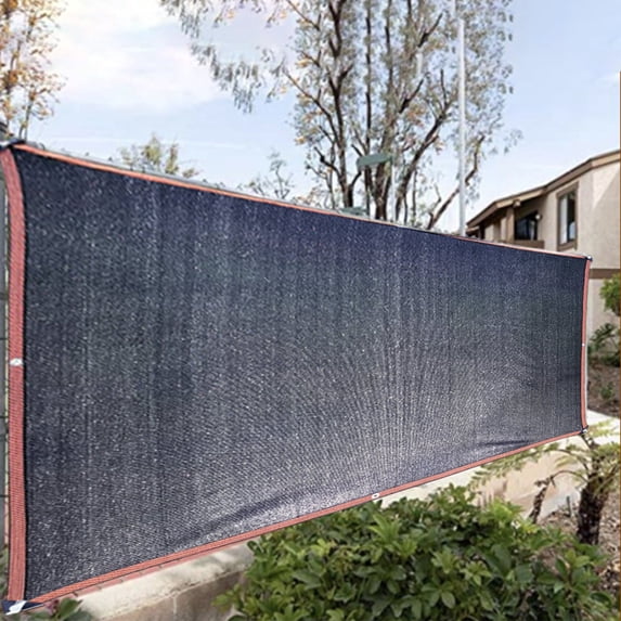 Nrmvnmi Balcony Privacy Screen, 3'x10' Black Deck Shield Screen Fence Cover (HDPE),UV Protection and Weather-Resistant,3 FT Height for Deck, Patio, Backyard, Outdoor Pool, Porch, Railing